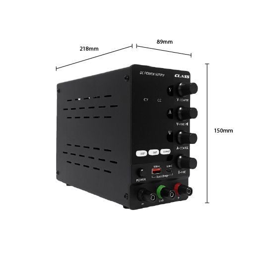 Class CPS-31203 120V 3A Renkli LCD Ekranlı Switch-Mode Güç Kaynağı