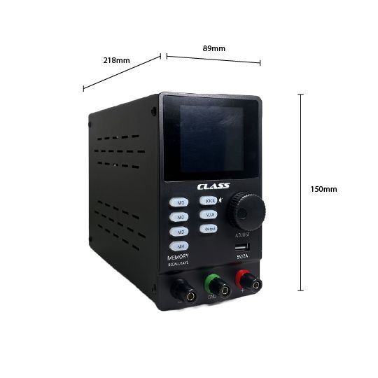 Class CPS-43010 30V 10A Tam Renkli LCD Ekranlı Switch-Mode Power suppley Güç Kaynağı