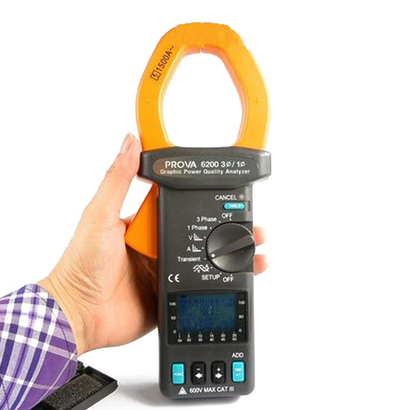 PROVA 6200 Grafik Güç Kalitesi Analizörü