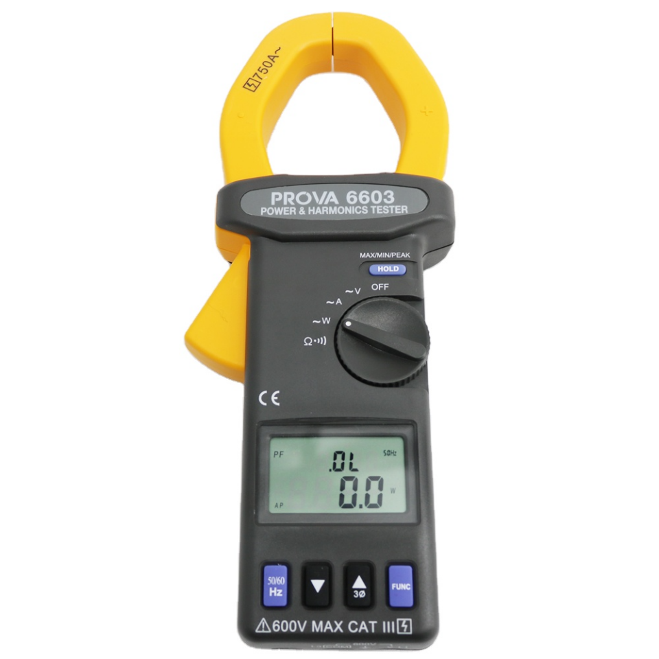 PROVA 6603 AC Pens Tipi Güç ve Harmonik Ölçer