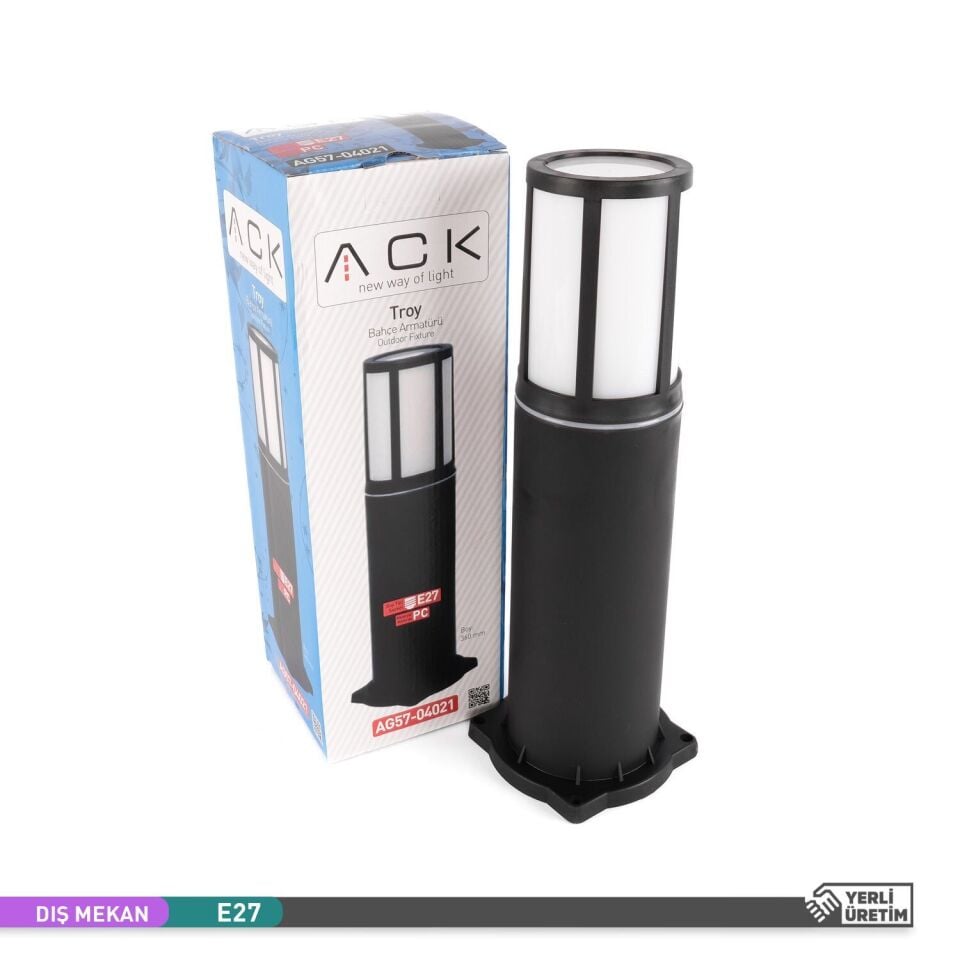 ACK AG57-04021 36 cm Bahçe Direk Armatürü