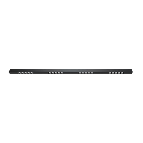 GOYA GY 8043-120 Siyah/Beyaz Kasa 40 Watt 120 cm Sıva Üstü Lensli Lineer Armatür
