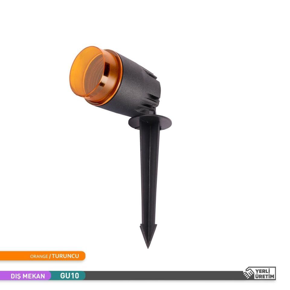 ACK AG56-01057 Turuncu Cam PC Çim Armatürü