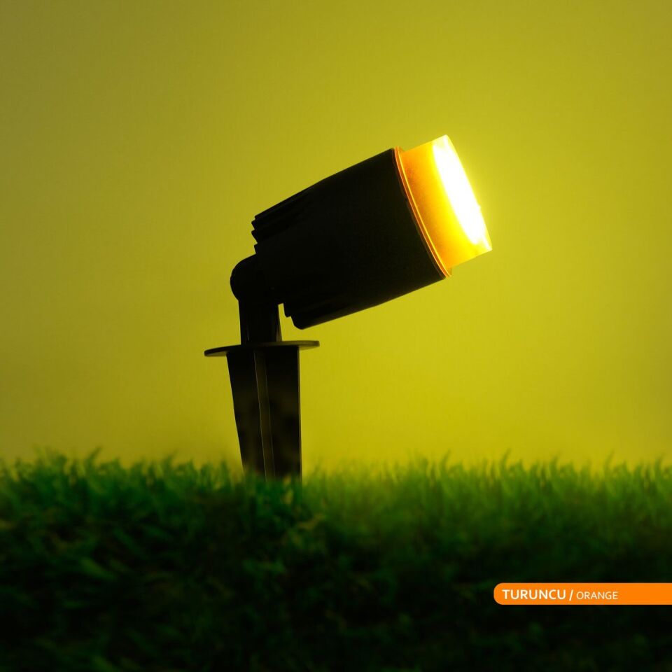 ACK AG56-01057 Turuncu Cam PC Çim Armatürü