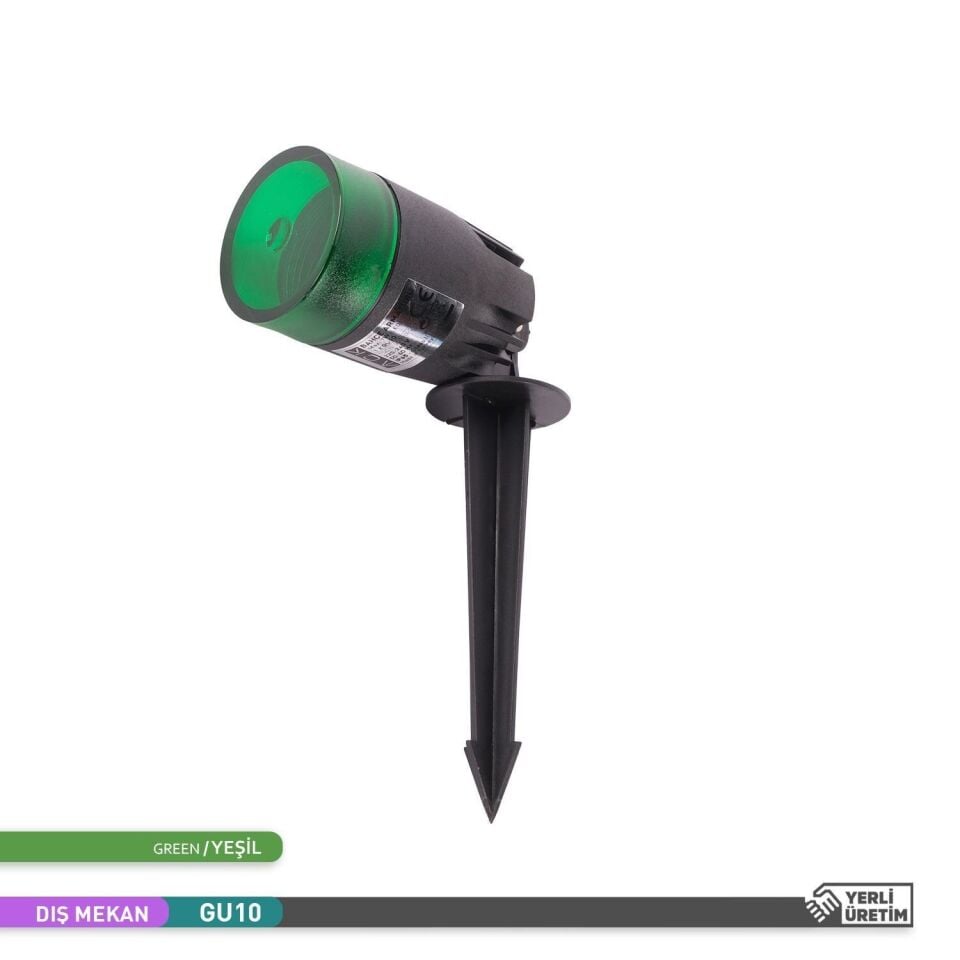 ACK AG56-01055 Yeşil Cam PC Çim Armatürü