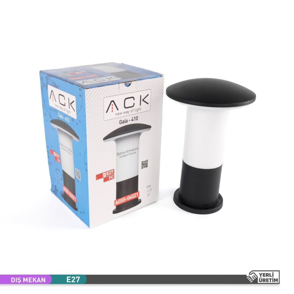 ACK AG55-04021 32,5 cm x 11,5 cm Bahçe Direk Armatürü
