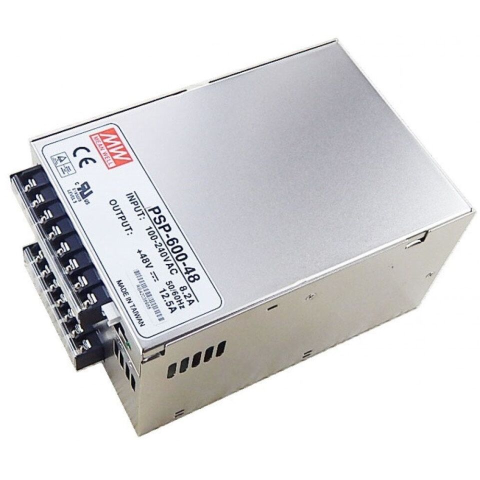 Meanwell PSP-600-48 600W Kapalı Tip Switching Güç Kaynağı 48VDC 12.5A