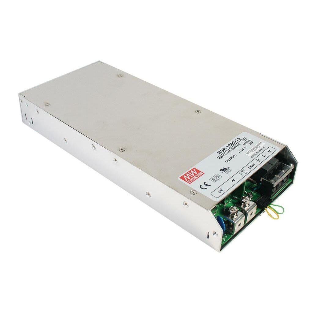 Meanwell RSP-1000-15 1000W Kapalı Tip Switching Güç Kaynağı 15VDC 50A