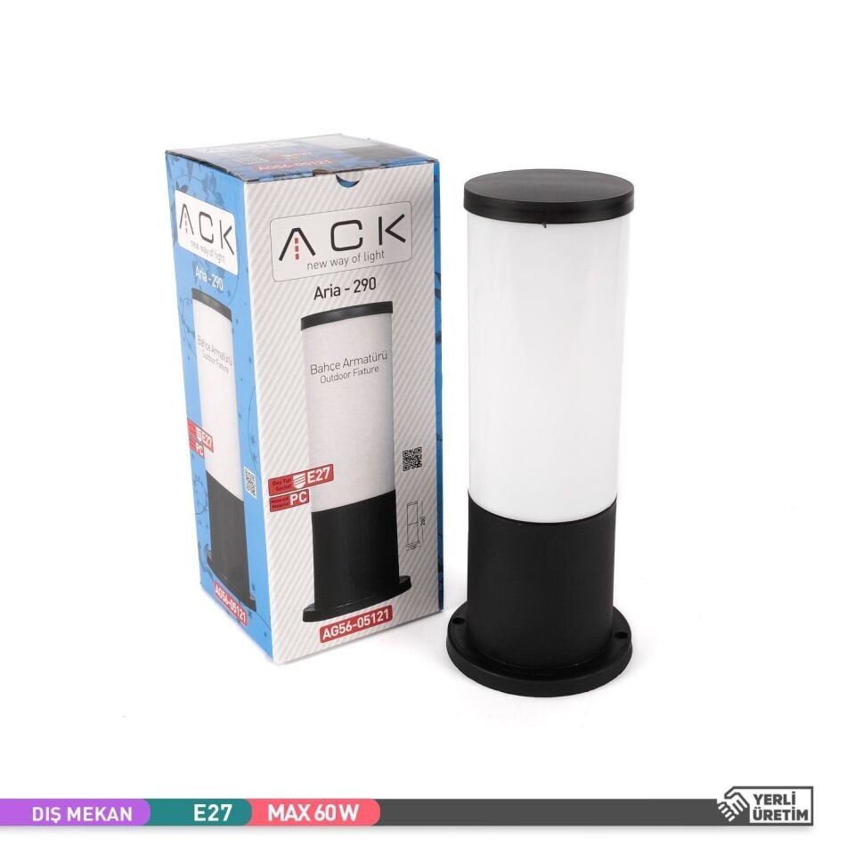 ACK AG56-05121 29 cm x 12 cm Bahçe Direk Armatürü