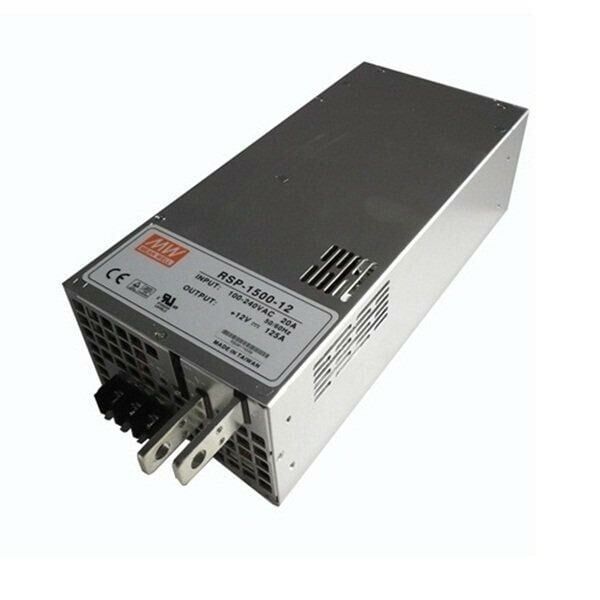 Meanwell RSP-1500-12 1500W Kapalı Tip Switching Güç Kaynağı 12VDC 125A
