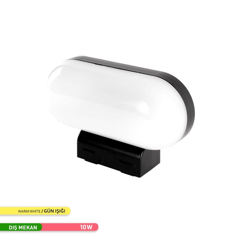 ACK AG40-01602 10W 3000K 16,2 cm x 7,5 x 10,2 cm LED Duvar Armatürü