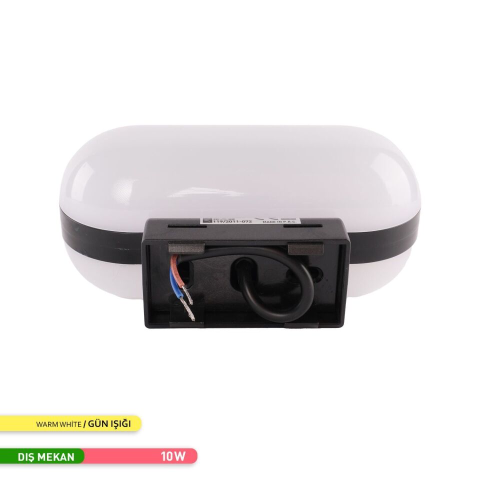 ACK AG40-01602 10W 3000K 16,2 cm x 7,5 x 10,2 cm LED Duvar Armatürü