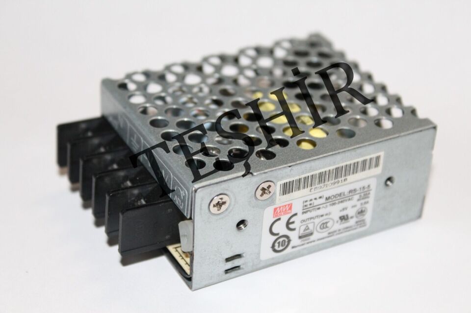 Meanwell RS-15-5 15W Kapalı Tip Switching Güç Kaynağı 5VDC 3A