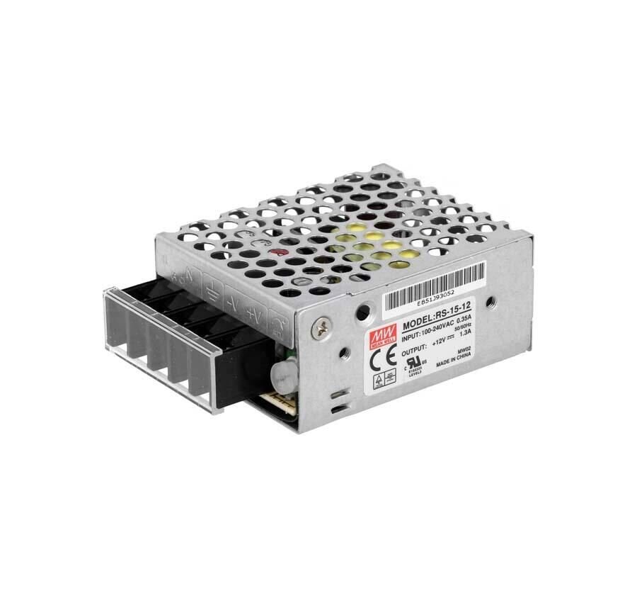 Meanwell RS-15-12 15W Kapalı Tip Switching Güç Kaynağı 12VDC 1.3A