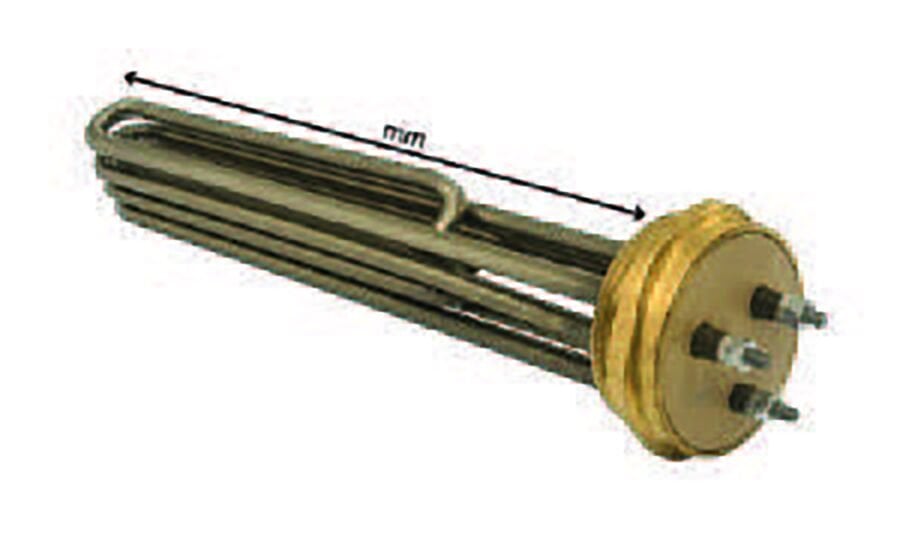 SRC Rezistans CR 117 604 2 inch Somunlu İlaç Dolgulu 7500 Watt 330 mm