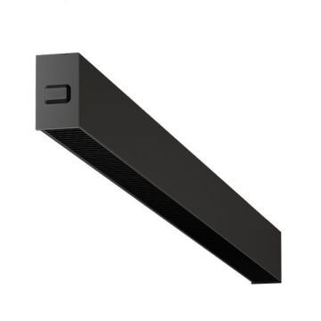 GOYA GY 8055-180 Siyah Kasa 75 Watt 180 cm Kamaşma Önleyicili Sıva Üstü Lineer Armatür