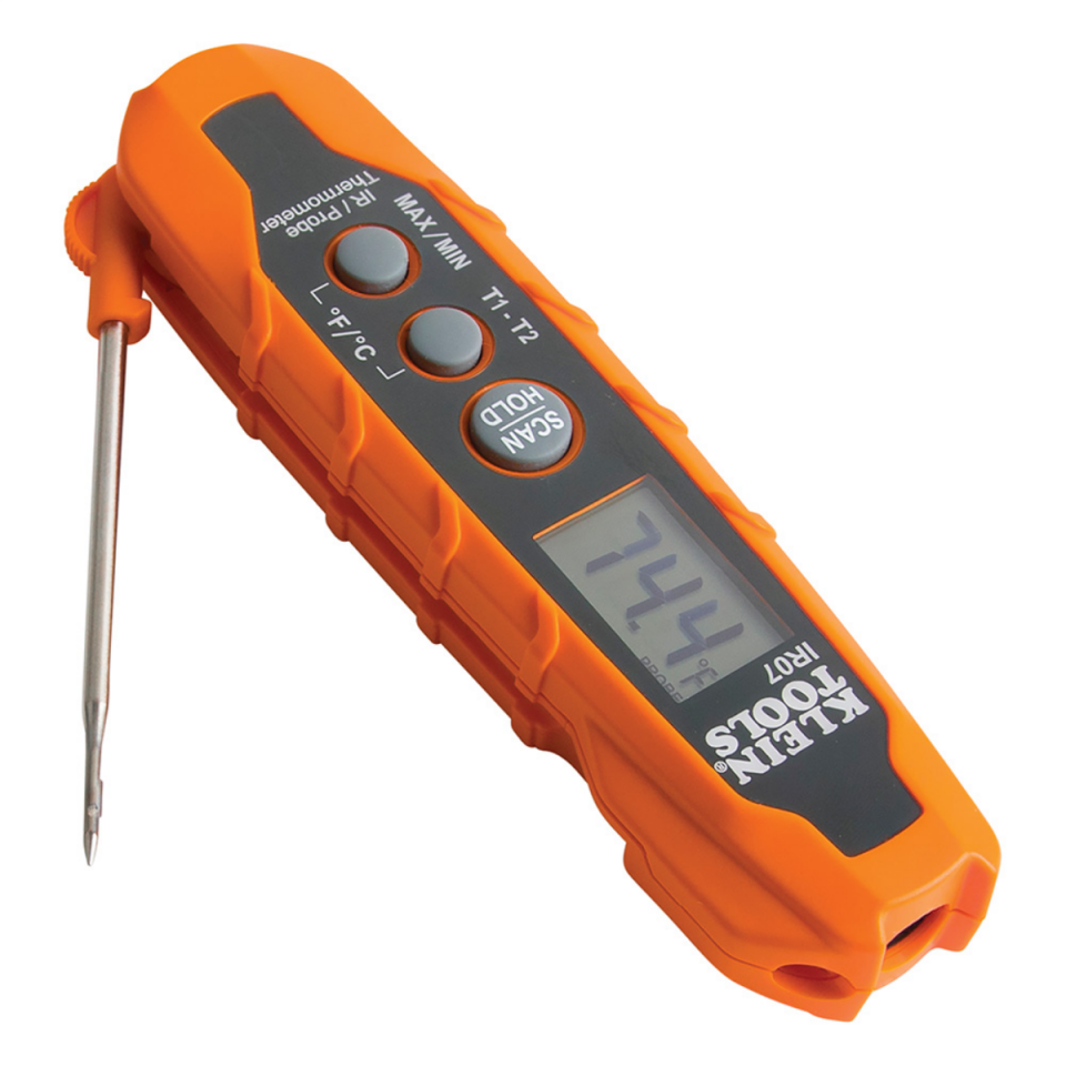 Klein Tools IR07 Çift Kızılötesi IR ve Gıda Uyumlu Prob Termometre