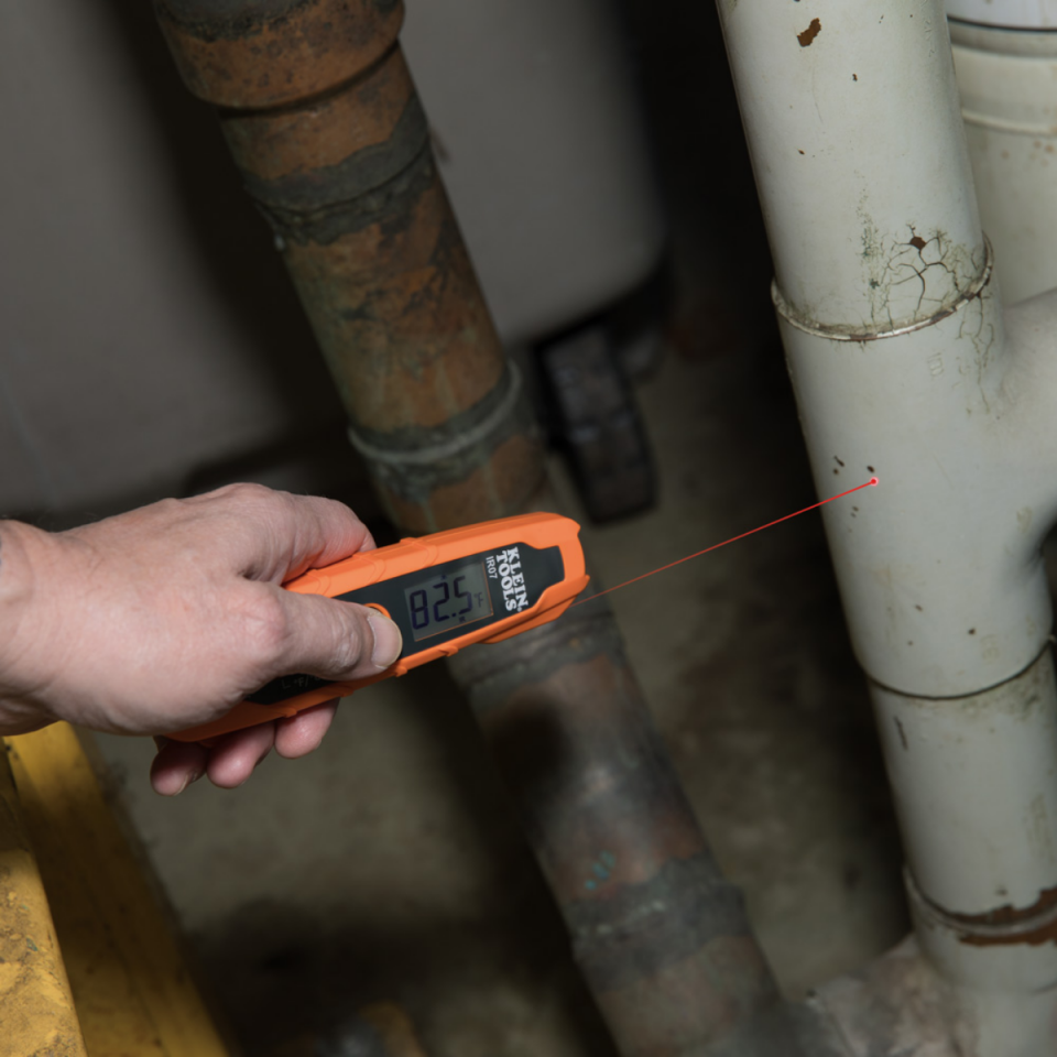 Klein Tools IR07 Çift Kızılötesi IR ve Gıda Uyumlu Prob Termometre