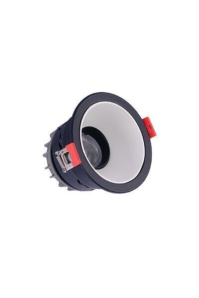 ACK AD01-15031 5W 6500K Beyaz Reflektörlü Siyah Kasa Led Spot