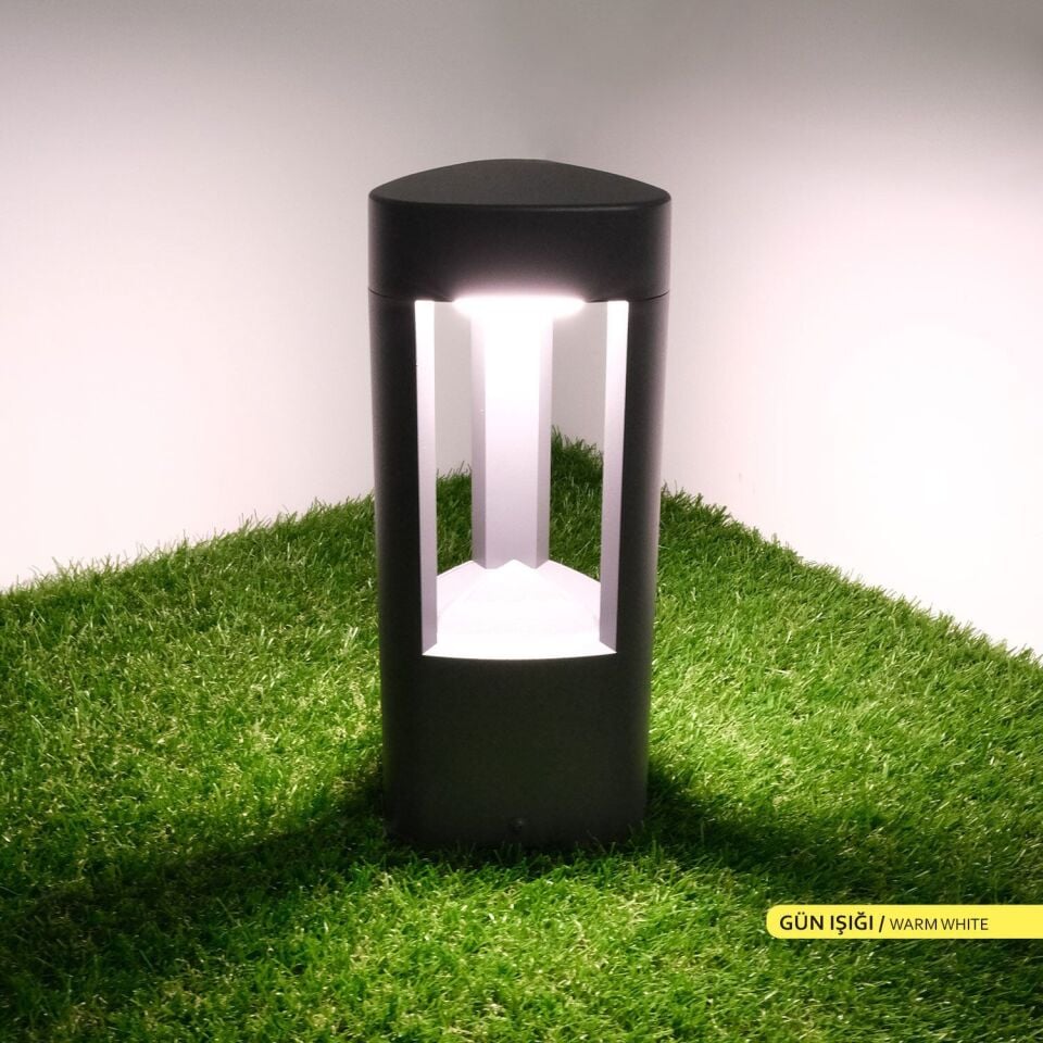 ACK AG43-02002 3000K 30 cm x 26 cm x 12,5 cm 7W LED Bahçe Armatürü Dallas