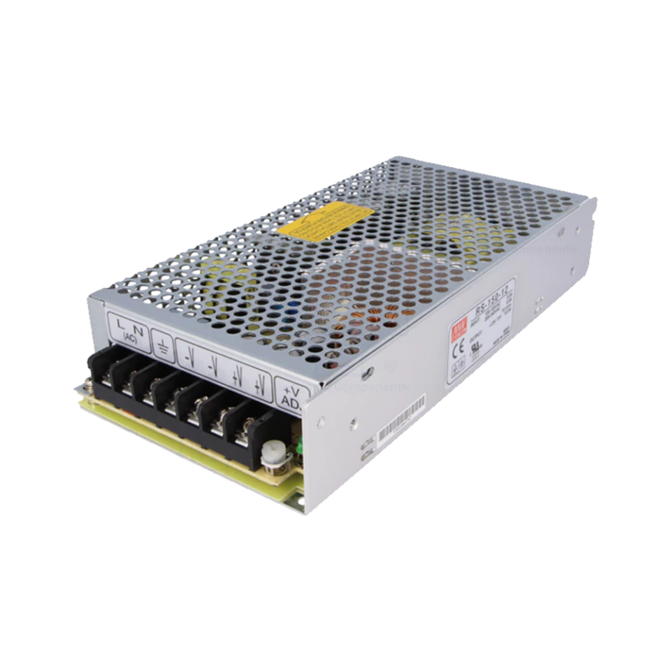 Meanwell RS-150-12 150W Kapalı Tip Switching Güç Kaynağı 12VDC 12.5A