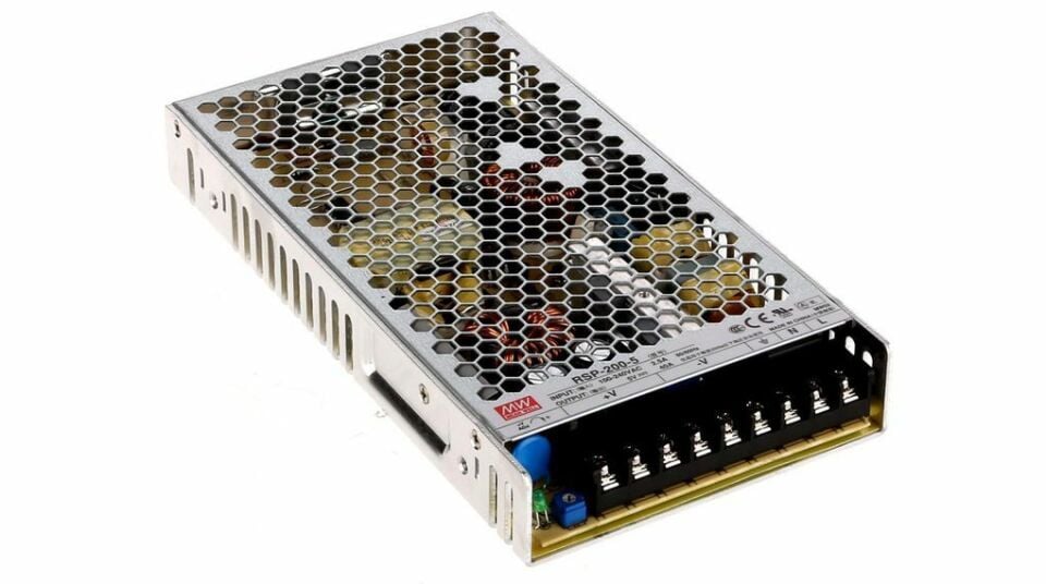 Meanwell RSP-200-5 200W Kapalı Tip Switching Güç Kaynağı 5VDC 40A