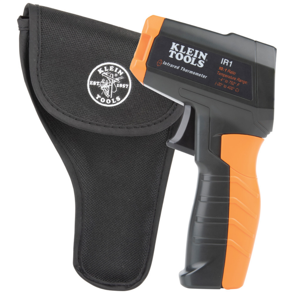 Klein Tools IR1 Kızılötesi Dijital Termometre | Hassas Lazer Hedefleme