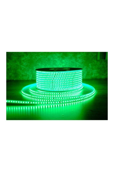 ACK AS01-01505  100 Metre 220V Yeşil Dış Mekan Şerit LED