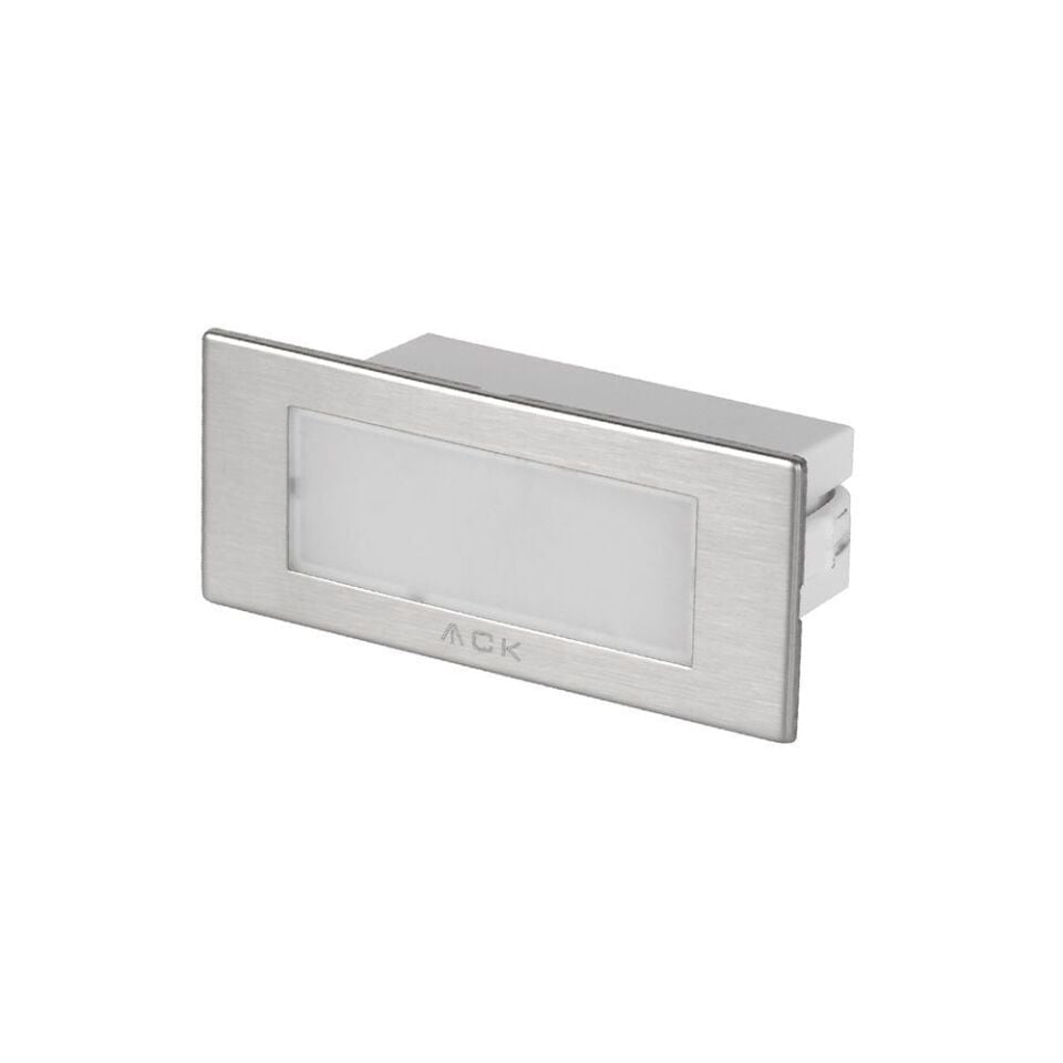 ACK AH07-01164 LED 1,5W Mavi Işık 12 cm x 5 cm x 5,37 cm Merdiven-Duvar Armatürü