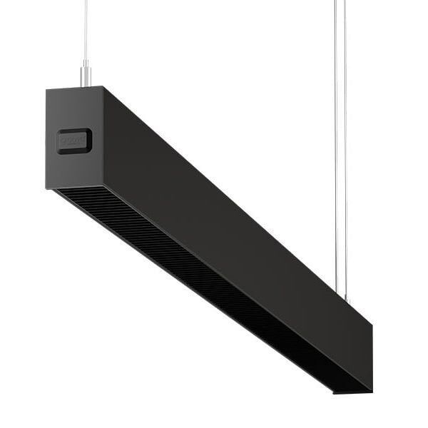 GOYA GY 8055-180 Siyah Kasa 75 Watt 180 cm Kamaşma Önleyicili Lineer Sarkıt Avize
