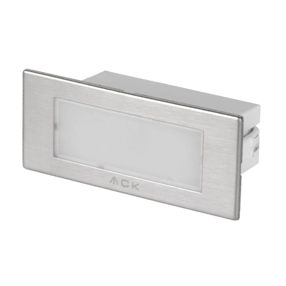 ACK AH07-01134 LED 1,5W 6500K 12 cm x 5 cm x 5,37 cm Merdiven-Duvar Armatürü