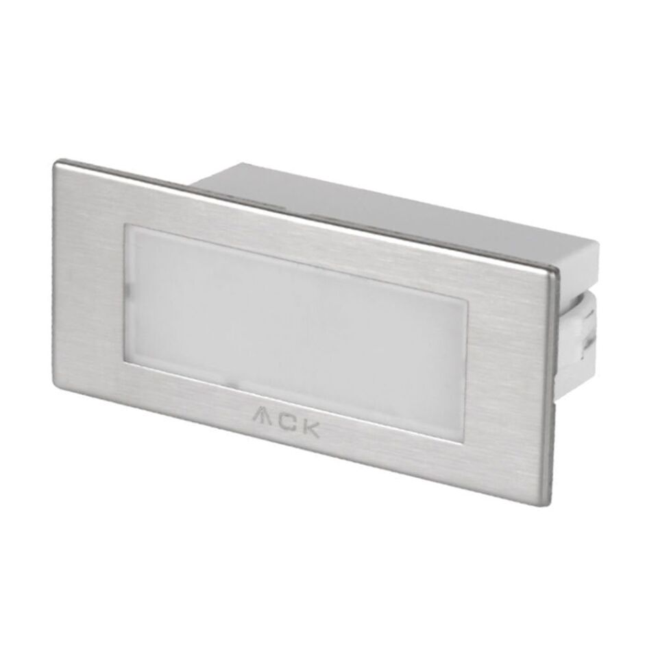 ACK AH07-01134 LED 1,5W 6500K 12 cm x 5 cm x 5,37 cm Merdiven-Duvar Armatürü