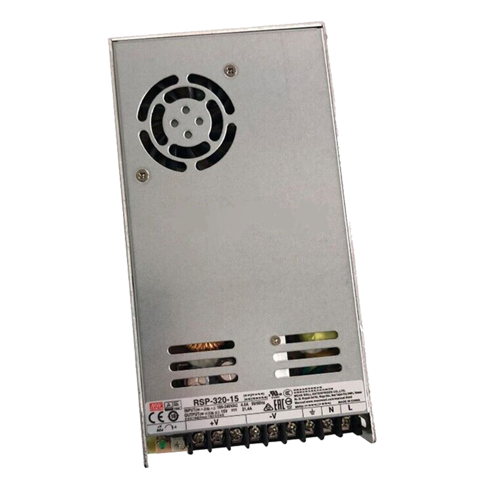 Meanwell RSP-320-15 320W Kapalı Tip Switching Güç Kaynağı 15VDC 21.4A