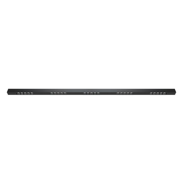 GOYA GY 8043-150 Siyah/Beyaz Kasa 50 Watt 150 cm Sıva Üstü Lensli Lineer Armatür