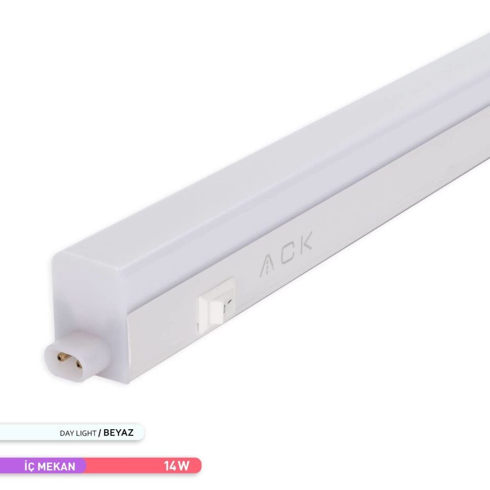 ACK AN10-01430 14W 6500K 117,3 cm LED Bant Armatür