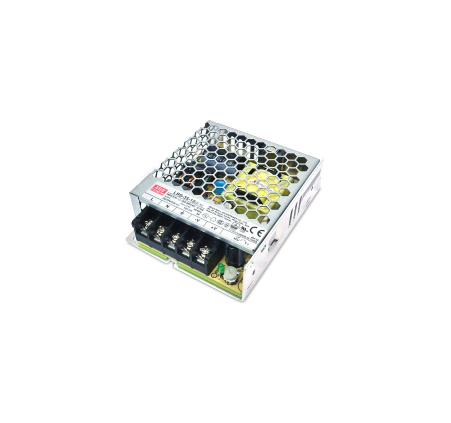 Meanwell LRS-35-12 35W Kapalı Tip Switching Güç Kaynağı 12VDC 3A