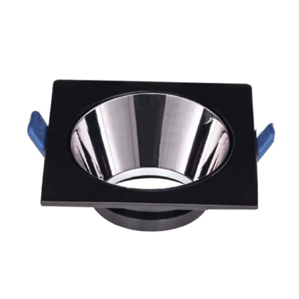 ACK AH03-08031 Platin Reflektörlü Platin Kare Spot Kasası