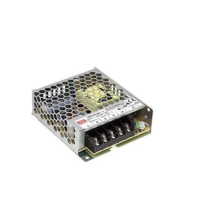 Meanwell LRS-35-24 35W Kapalı Tip Switching Güç Kaynağı 24VDC 1.5A