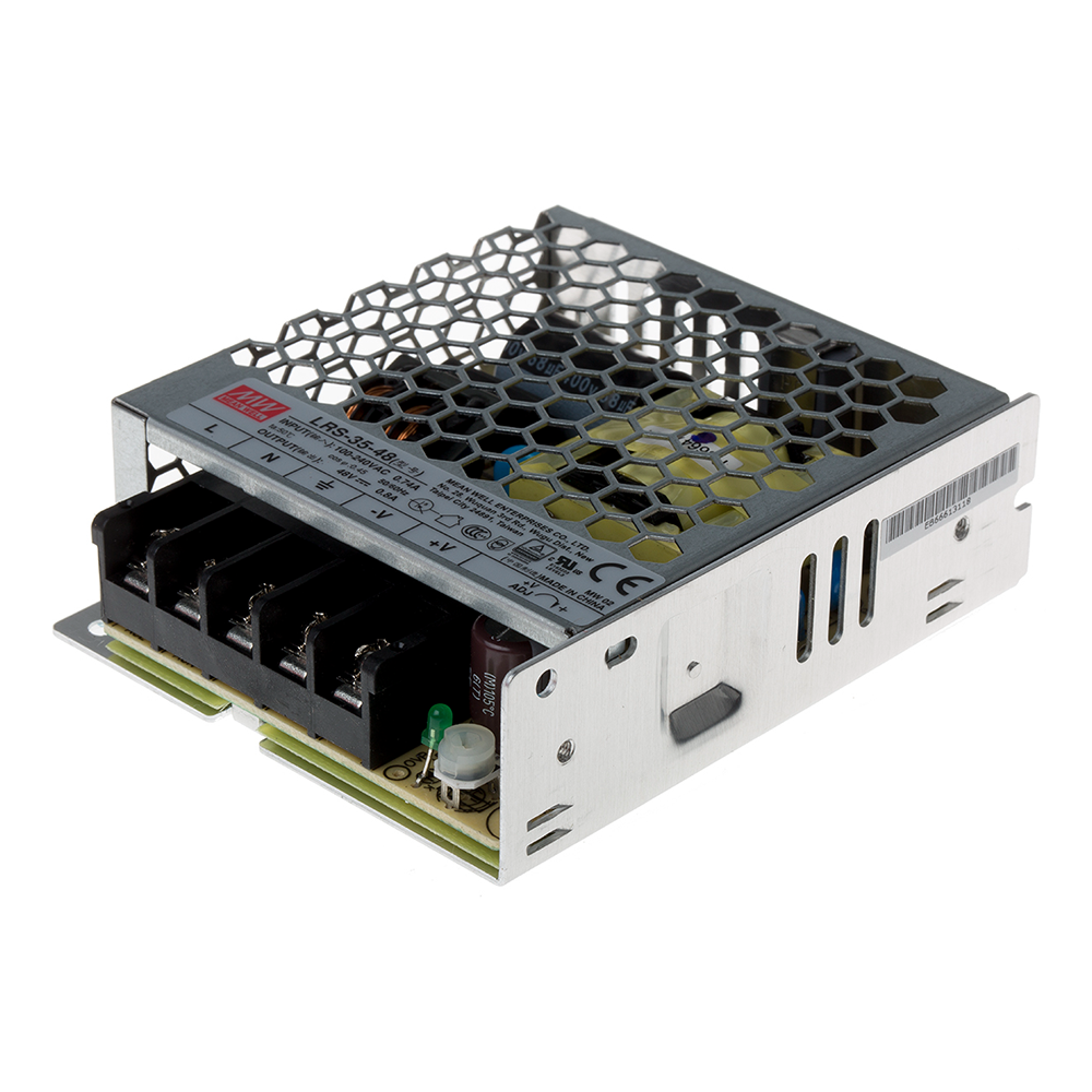 Meanwell LRS-35-48 35W Kapalı Tip Switching Güç Kaynağı 48VDC 0.8A