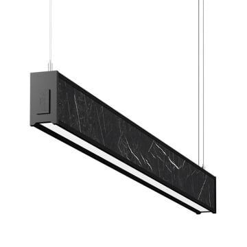 GOYA GY 8046-150 42 Watt 150 cm Siyah Mermer Desenli Lineer Sarkıt Armatür