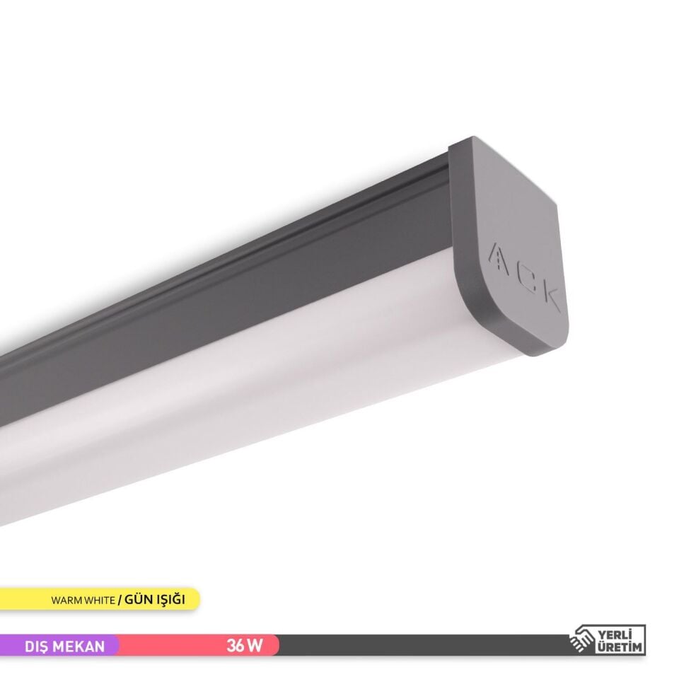 ACK AT03-01200 36W 3000K 121 cm Etanj Armatür