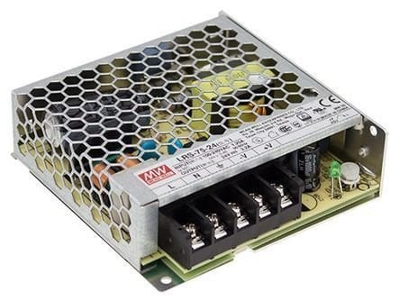 Meanwell LRS-75-12 75W Kapalı Tip Switching Güç Kaynağı 12VDC 6A