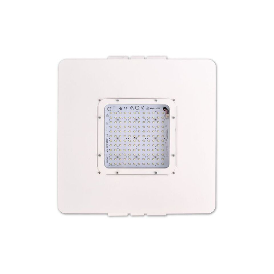 ACK AT38-09010 90W 4000K 35 cm X 35 cm LED Kanopi Armatürü