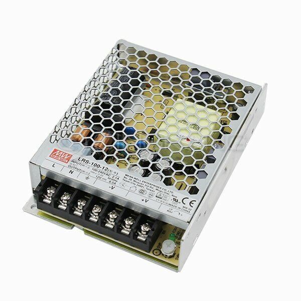 Meanwell LRS-100-12 100W Kapalı Tip Switching Güç Kaynağı 12VDC 8.5A