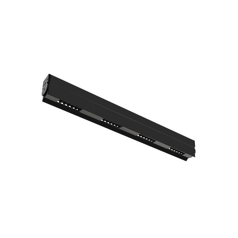 GOYA GY 8039-90 Siyah/Beyaz Kasa 30 Watt 90 cm Hareketli Gövdeli Sıva Üstü Lensli Lineer Armatür