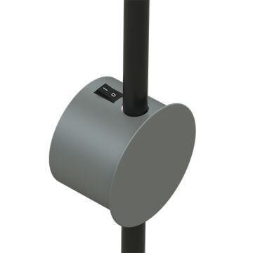 GOYA GY 4211 10 Watt Siyah-Antrasit Gövde LED Çubuk Aplik - Gün Işığı