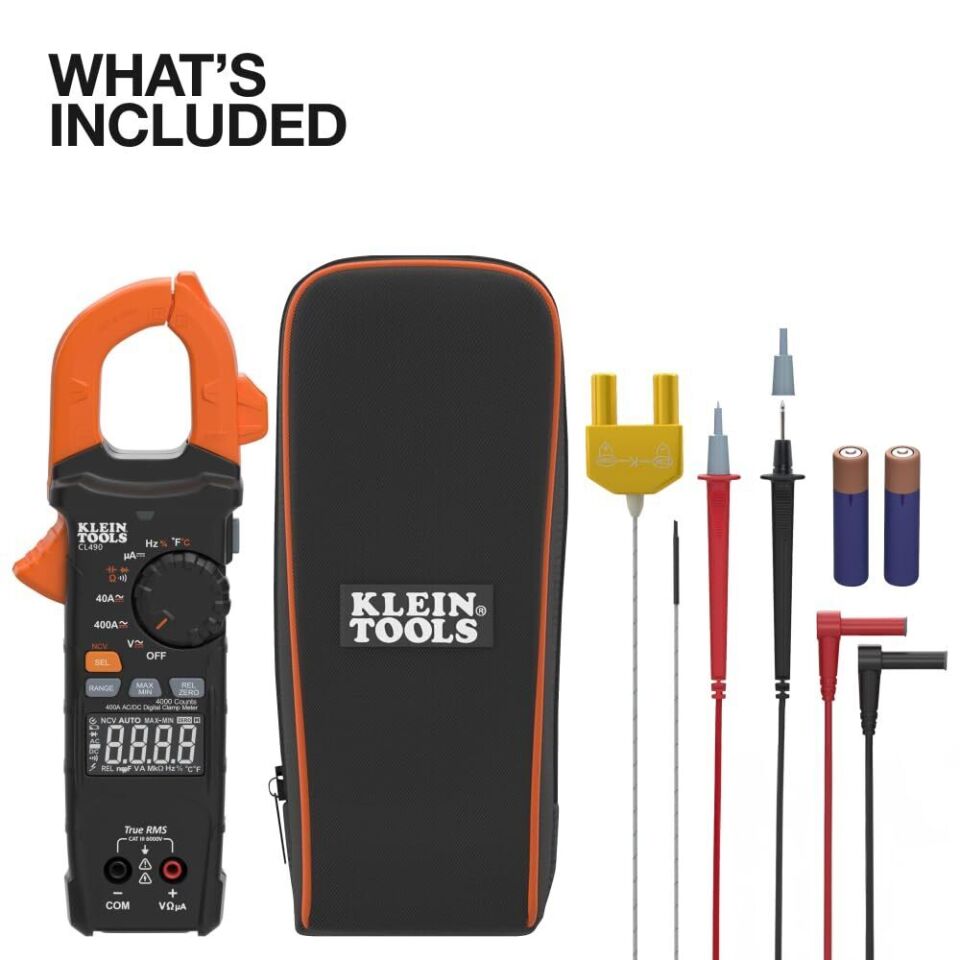 Klein Tools CL-490 Pensampermetre