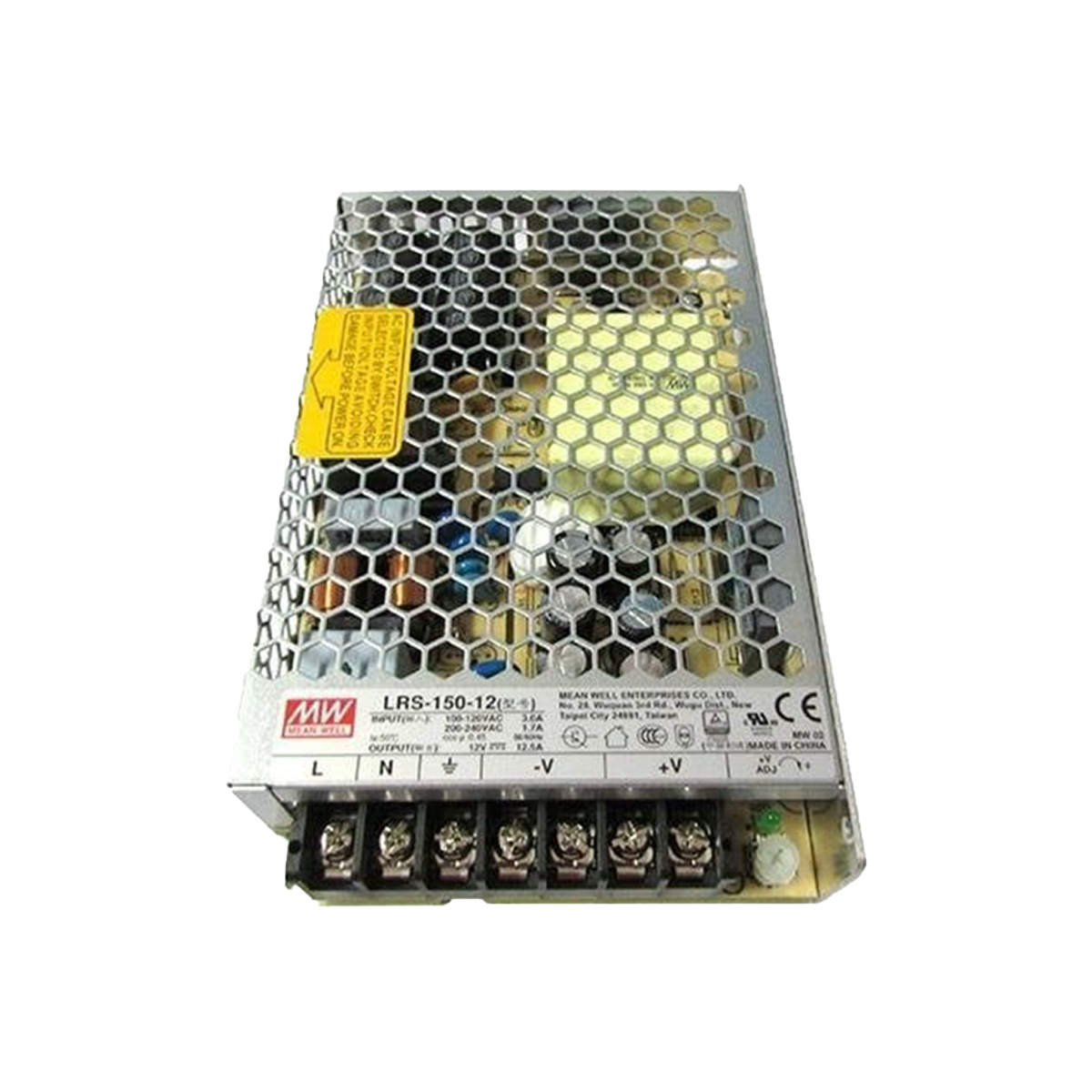 Meanwell LRS-150-12 150W Kapalı Tip Switching Güç Kaynağı 12VDC 12.5A