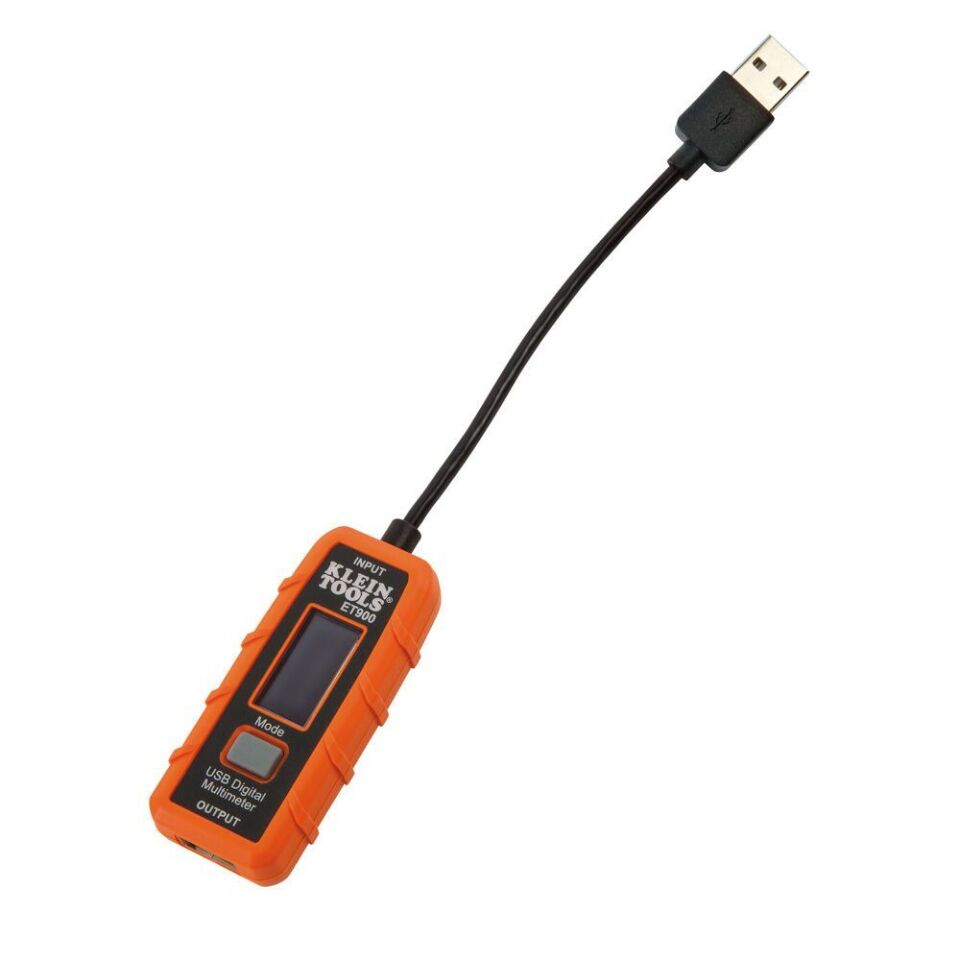 Klein Tools ET-900 USB Dijital Multimetre USB Type-A