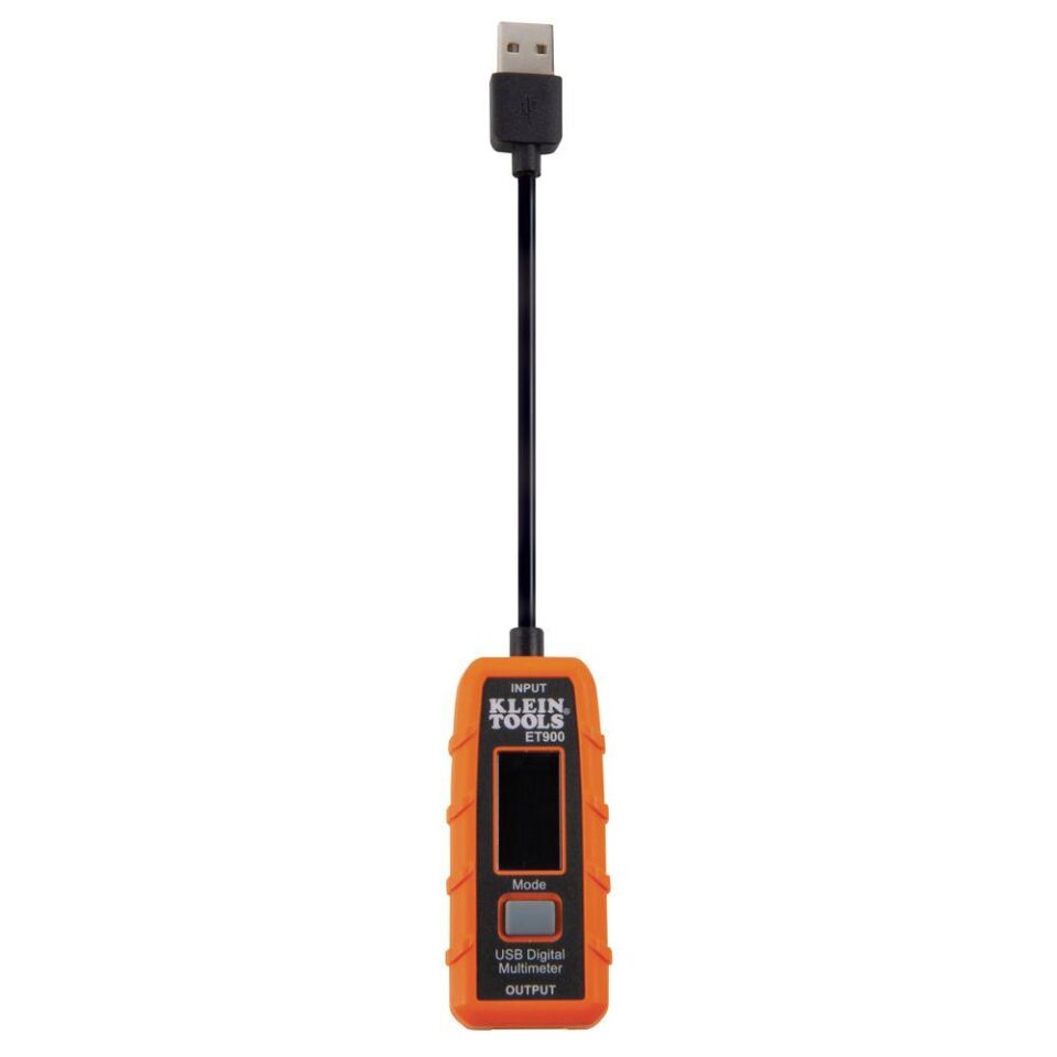Klein Tools ET-900 USB Dijital Multimetre USB Type-A
